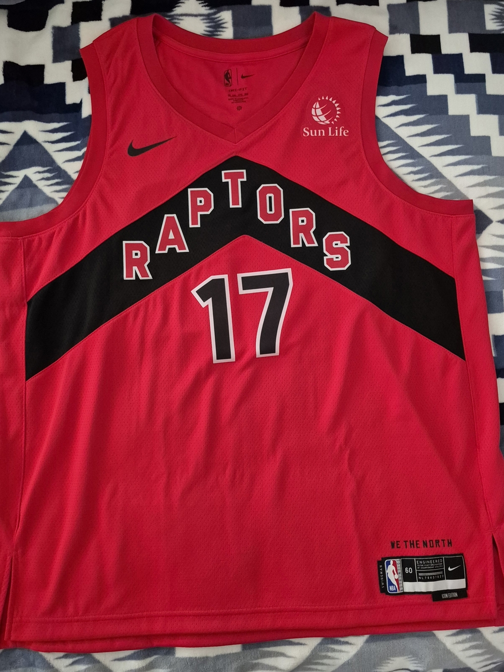 Nike Toronto Raptors #17 Schröder Red Basketball Jersey